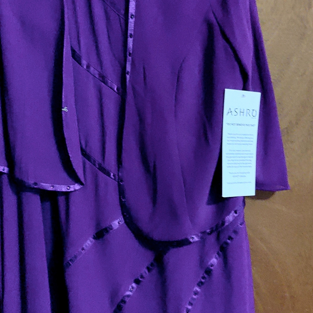 Ashro dress size 20 maroon